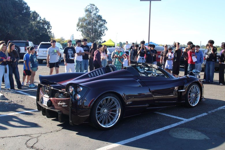 Pagani supercar at MSJ Car Meet