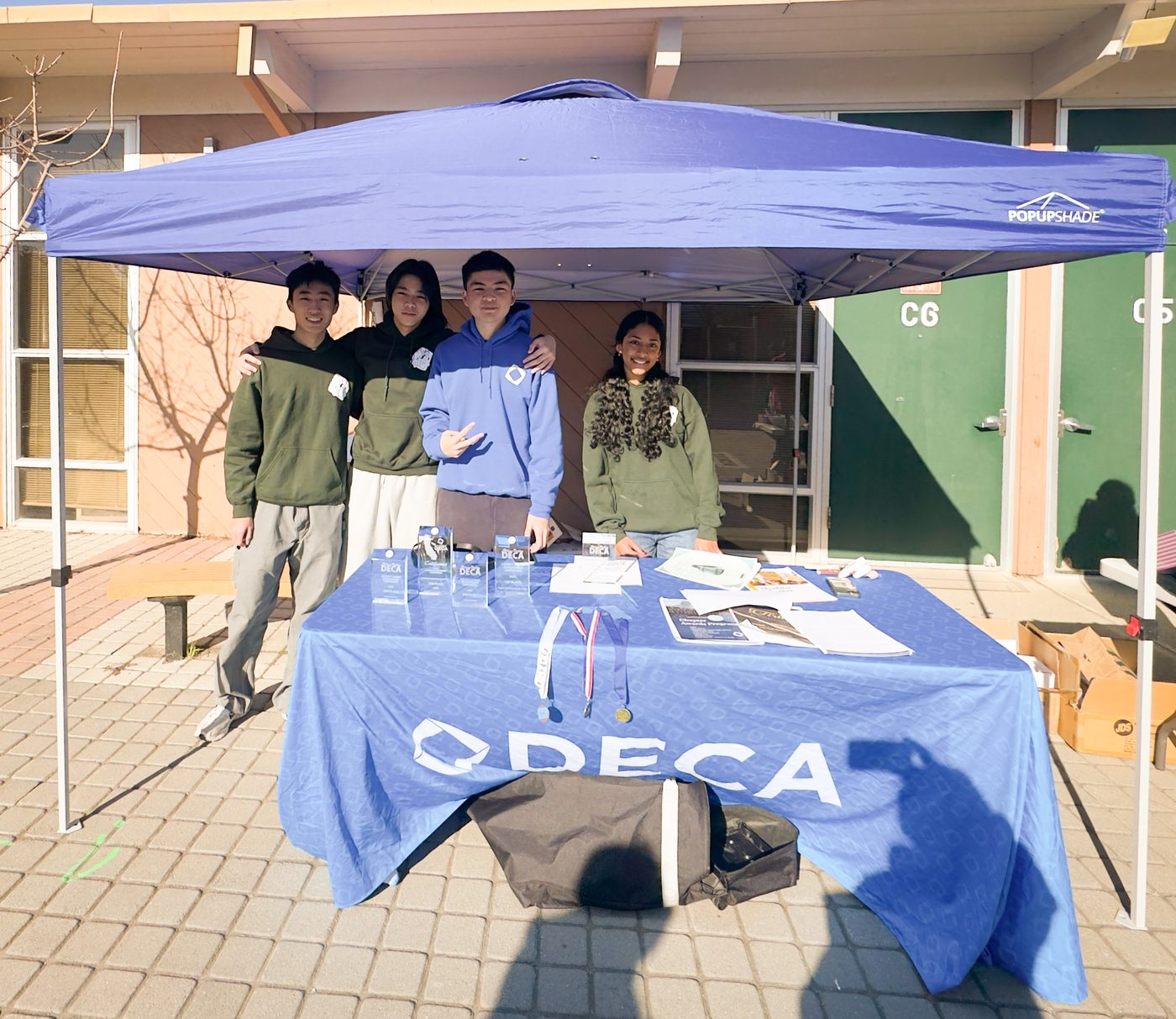 DECA booth