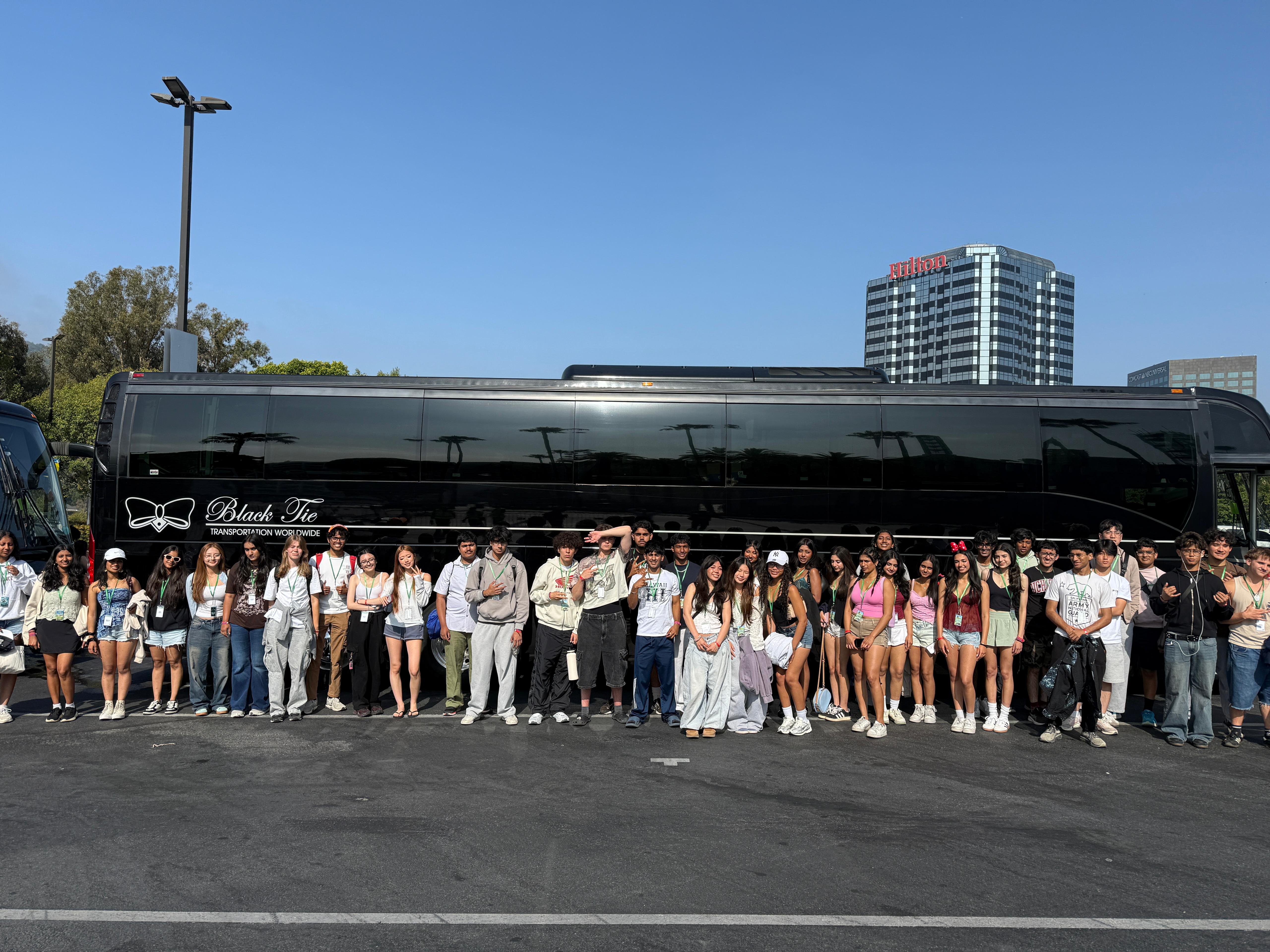 Bus 2 — Two busloads of Warriors