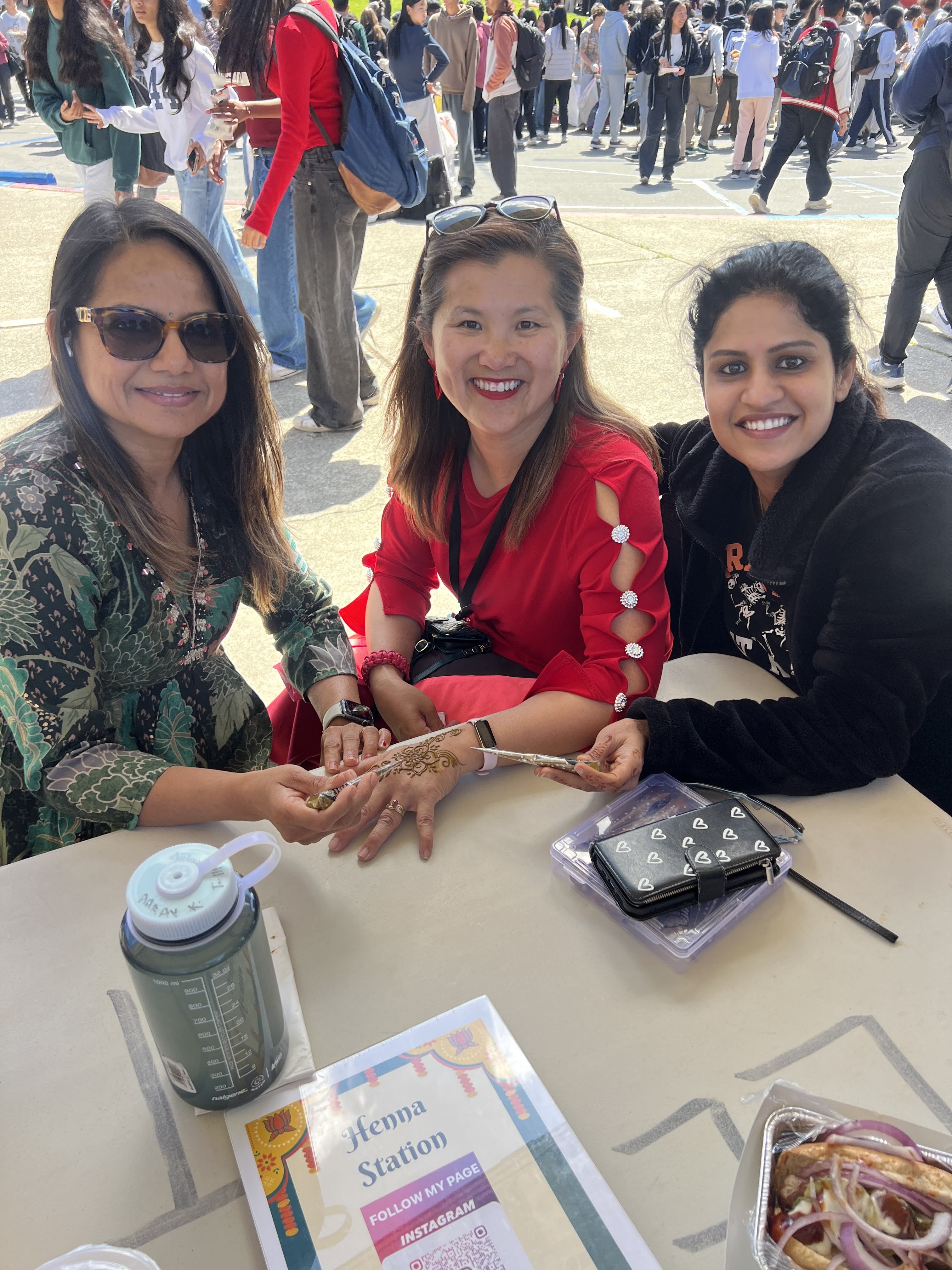 Henna artist at Multicultural Week