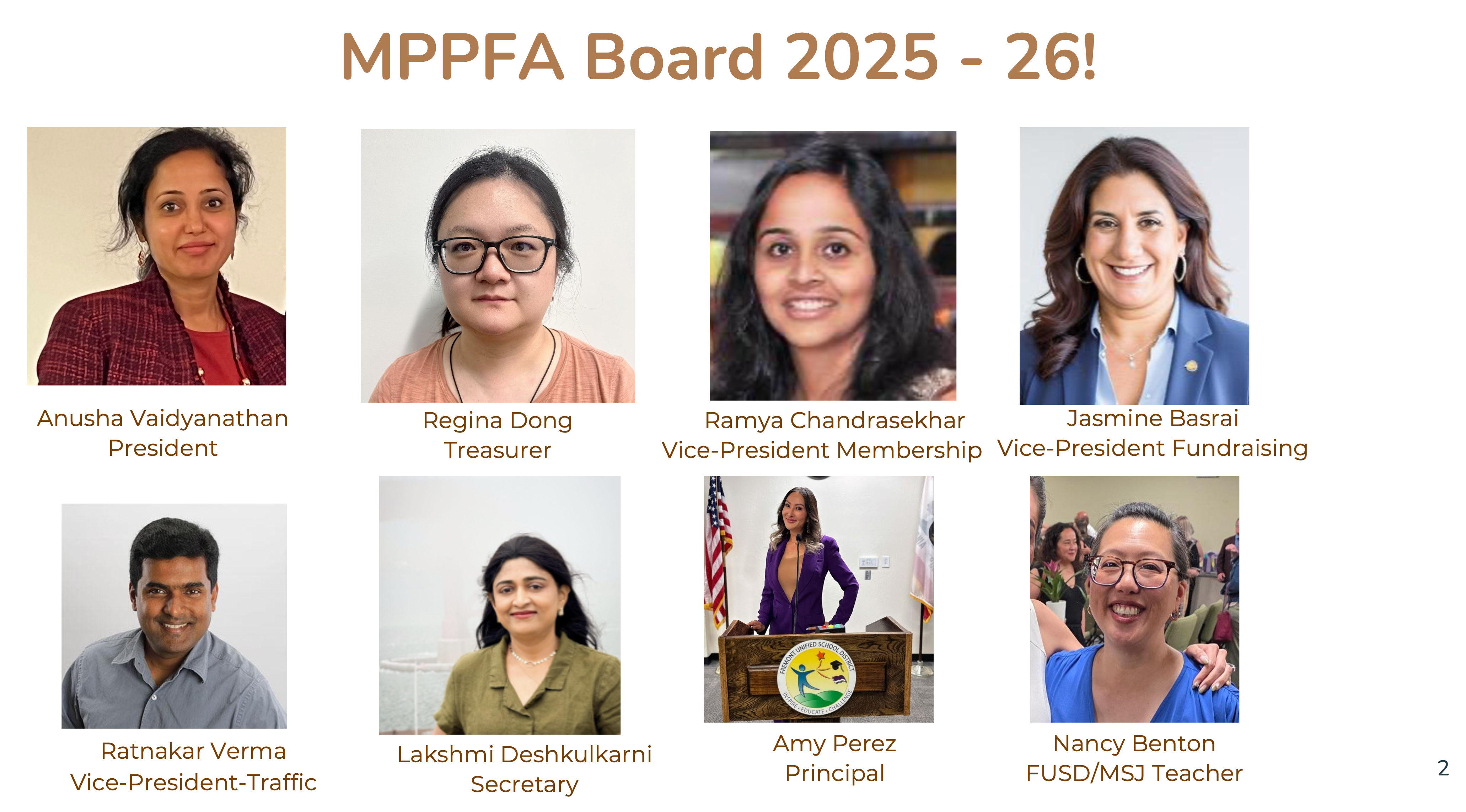 MPPFA Board 2025–26
